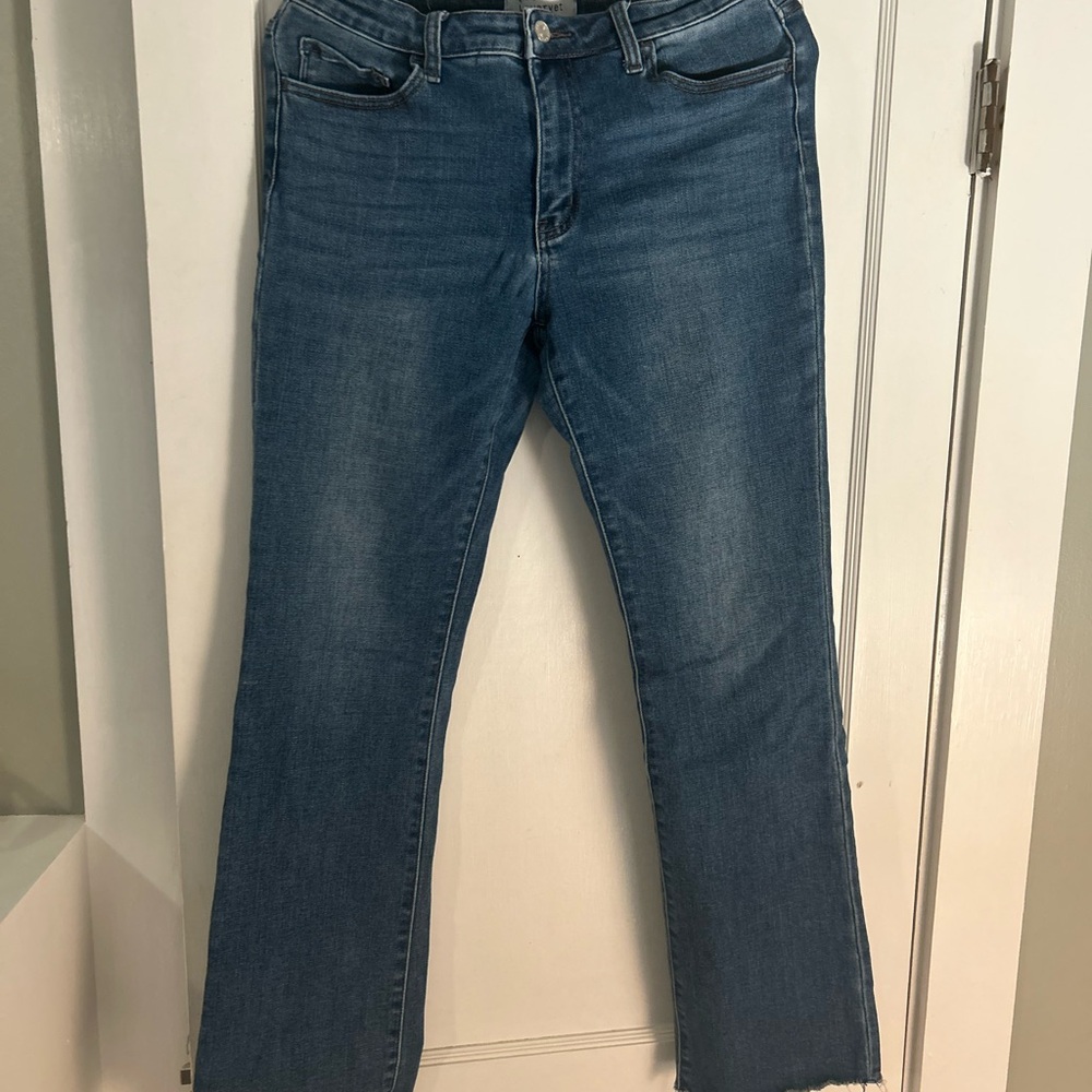 Lovervet Women’s Boot Cut Jeans in Medium Blue